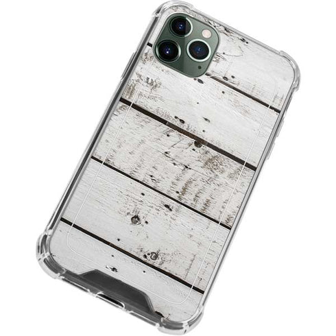 Weathered Wood iPhone 12 Pro Max Clear Case