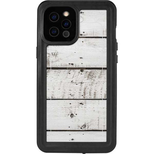 Weathered Wood iPhone 12 Pro Max Waterproof Case