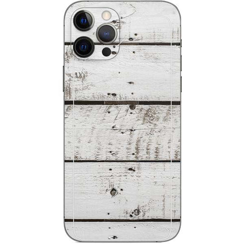 Weathered Wood iPhone 12 Pro Skin