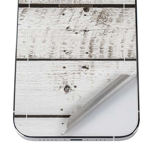 Weathered Wood iPhone 12 Pro Skin