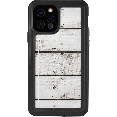 Weathered Wood iPhone 12 Pro Waterproof Case