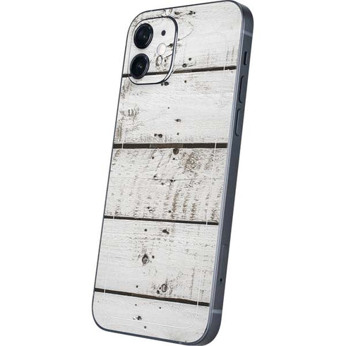 Weathered Wood iPhone 12 Skin