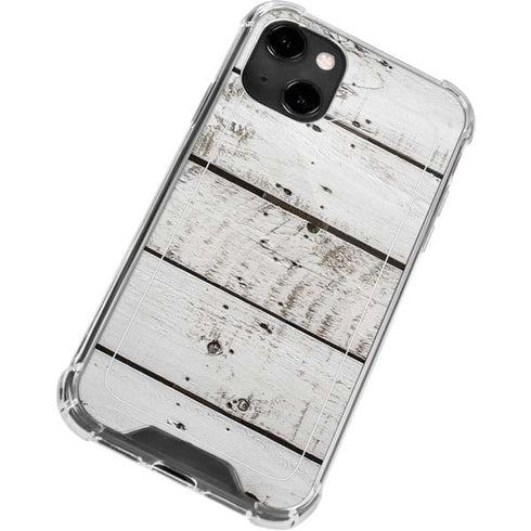 Weathered Wood iPhone 13 Clear Case