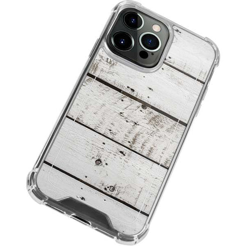 Weathered Wood iPhone 13 Pro Max Clear Case