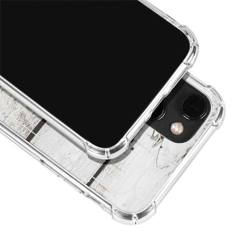 Weathered Wood iPhone 14 Plus Clear Case
