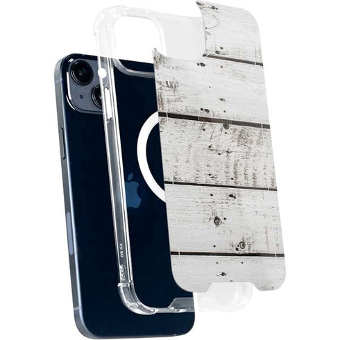 Weathered Wood iPhone 15 Plus MagSafe Case