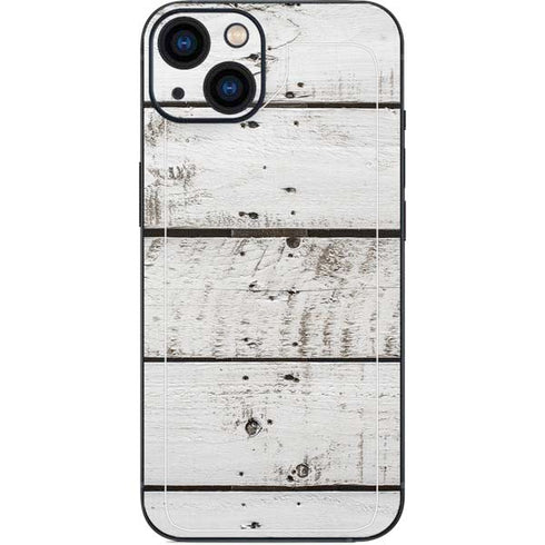Weathered Wood iPhone 14 Plus Skin