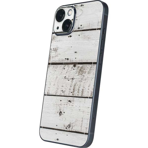 Weathered Wood iPhone 15 Plus Skin