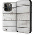 Weathered Wood iPhone 14 Pro Folio Case