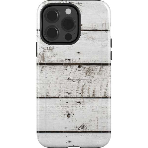 Weathered Wood iPhone 15 Pro Impact Case