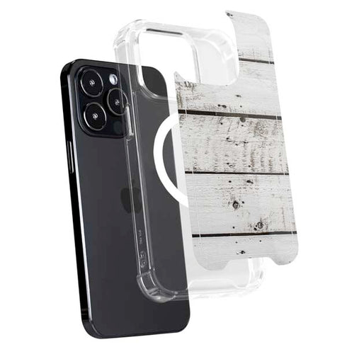 Weathered Wood iPhone 15 Pro MagSafe Case