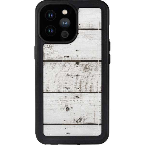 Weathered Wood iPhone 14 Pro Max Waterproof Case