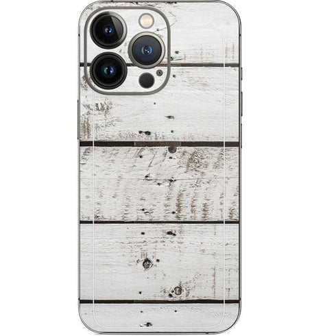Weathered Wood iPhone 14 Pro Skin