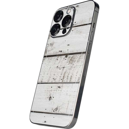 Weathered Wood iPhone 14 Pro Skin