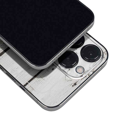 Weathered Wood iPhone 14 Pro Skin