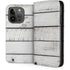 Weathered Wood iPhone 15 Pro Folio Case