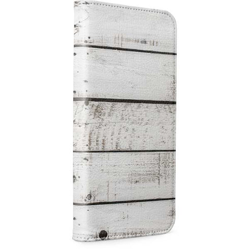 Weathered Wood iPhone 15 Pro Folio Case