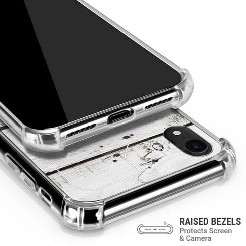 Weathered Wood iPhone XR Clear Case