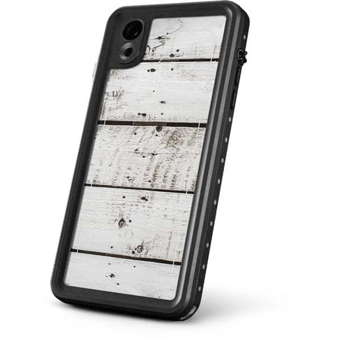 Weathered Wood iPhone XR Waterproof Case
