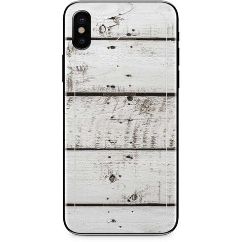 Weathered Wood iPhone XS Skin