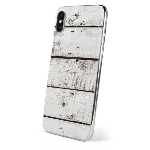 Weathered Wood iPhone XS Skin