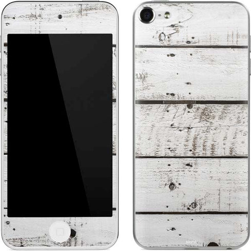 Weathered Wood Apple iPod Skin