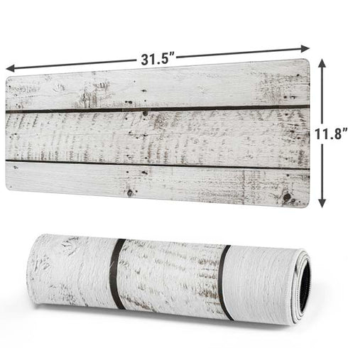 Weathered Wood Gaming Mouse Pad