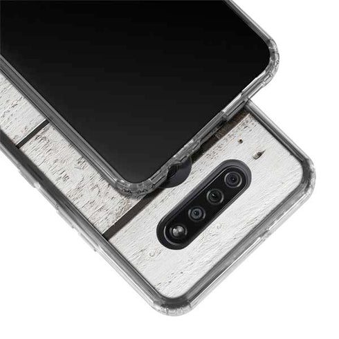 Weathered Wood LG K51/Q51 Clear Case