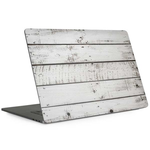 Weathered Wood Apple MacBook Pro 15-inch Skin