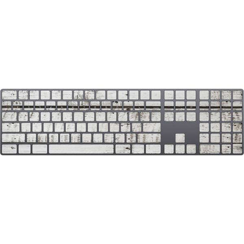 Weathered Wood Magic Keyboard with Numeric Keypad Skin