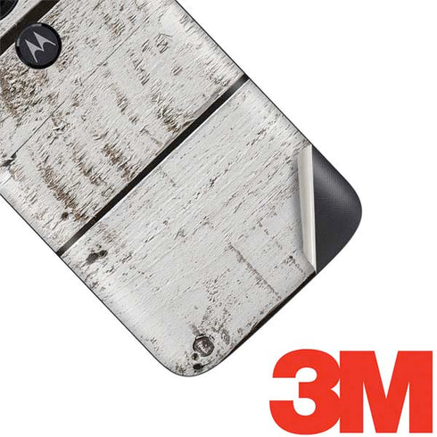 Weathered Wood Moto E5 Play Skin