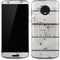 Weathered Wood Moto G6 Skin