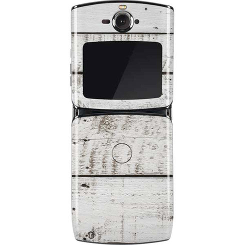 Weathered Wood Motorola RAZR Skin