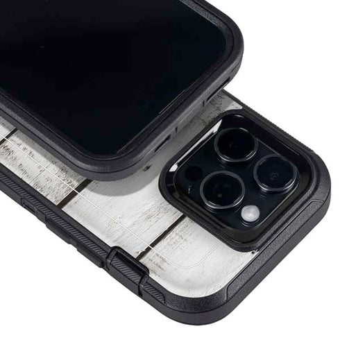 Weathered Wood Otterbox Defender iPhone Skin