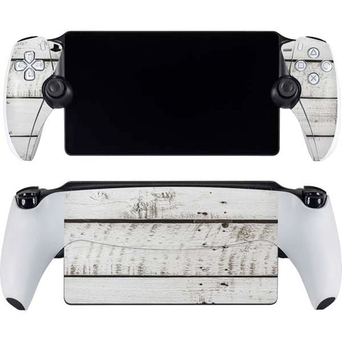 Weathered Wood PlayStation Portal Remote Player Skin