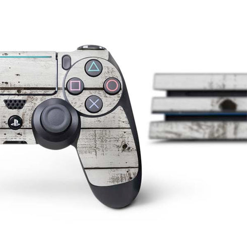 Weathered Wood PS4 Pro Bundle Skin