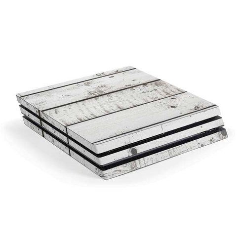 Weathered Wood PS4 Pro Console Skin