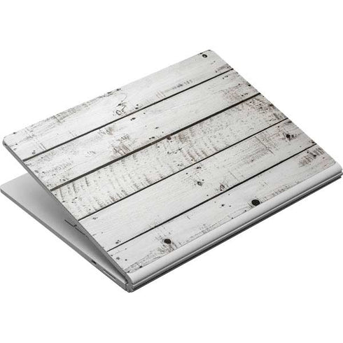 Weathered Wood Surface Book Skin