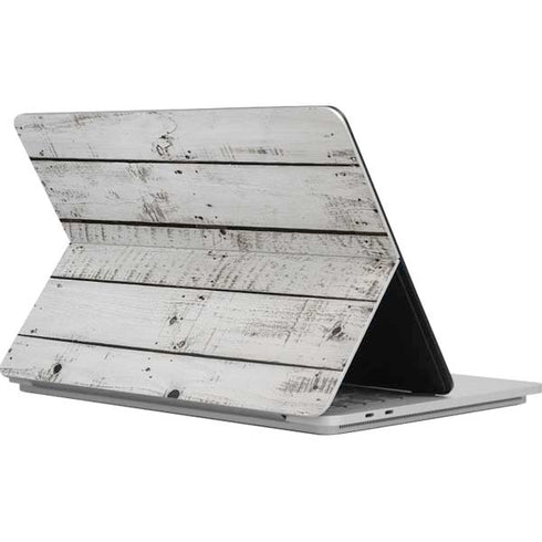 Weathered Wood Surface Laptop Studio Skin