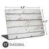Weathered Wood Universal Laptop 11in (8.8 x 6.2in) Skin