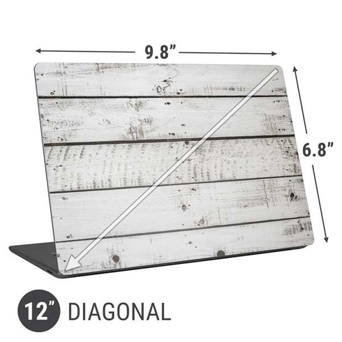 Weathered Wood Universal Laptop 12in (9.8 x 6.8in) Skin