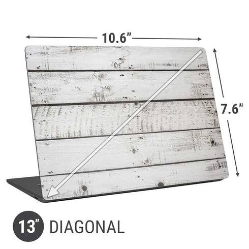 Weathered Wood Universal Laptop 13in (10.6 x 7.6in) Skin
