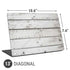 Weathered Wood Universal Laptop 13in (10.6 x 7.6in) Skin