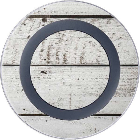 Weathered Wood Wireless Charger Skin