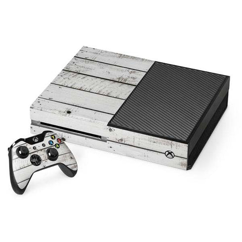Weathered Wood Xbox One Console and Controller Bundle Skin