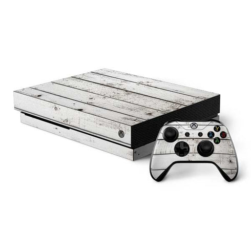 Weathered Wood Xbox One X Bundle Skin