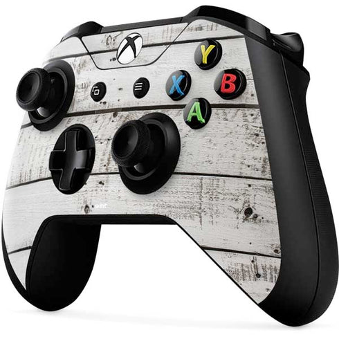 Weathered Wood Xbox One X Controller Skin