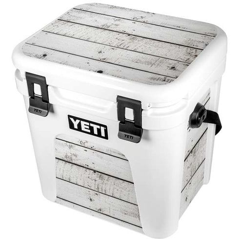 Weathered Wood YETI Roadie 24 Hard Cooler Skin