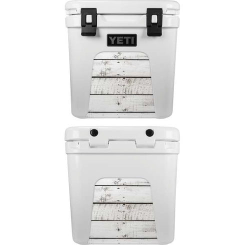 Weathered Wood YETI Roadie 24 Hard Cooler Skin