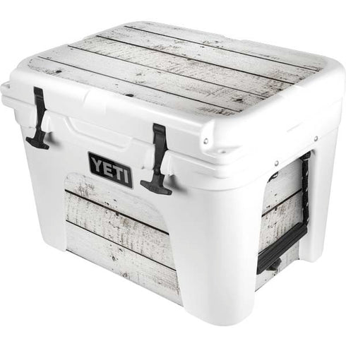 Weathered Wood YETI Tundra 35 Hard Cooler Skin